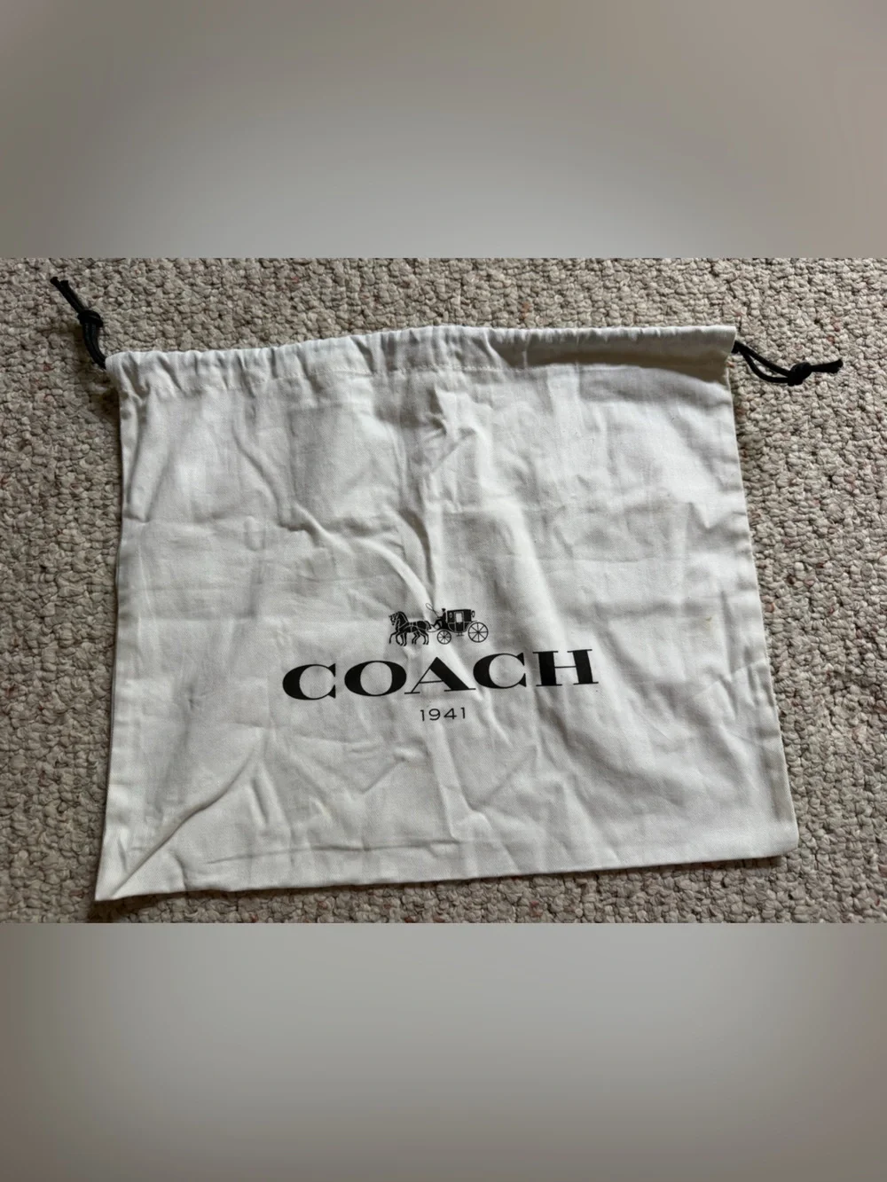 4 Coach Dust Bags